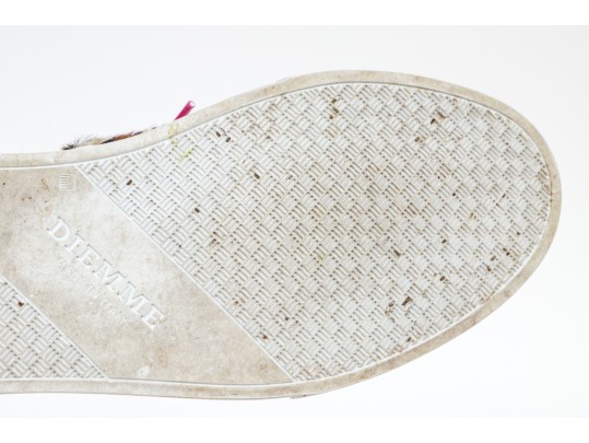 Diemme Fun Leopard Print Pony Hair Sneakers, Size 39.5, Retail $335, Boxed
