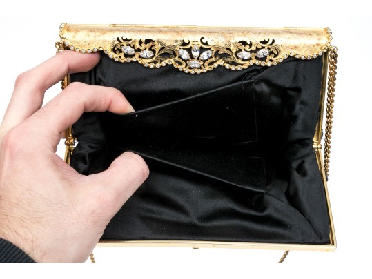 Lot Of Three Evening Bags, Including Donna Karan And Two Vintage Beaded Bags