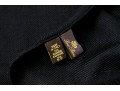 Loro Piana Classic Black Cashmere And Silk Scarf