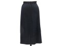 St. John Classic Midi Blue-black Knit Skirt, Size 12