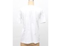 Escada White T-shirt, Size 42, With Purple And Black Viscose Cardigan, Size 44