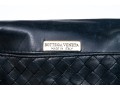 Bottega Veneta Classic Navy Woven Leather Shoulder Bag