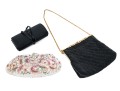 Lot Of Three Evening Bags, Including Donna Karan And Two Vintage Beaded Bags