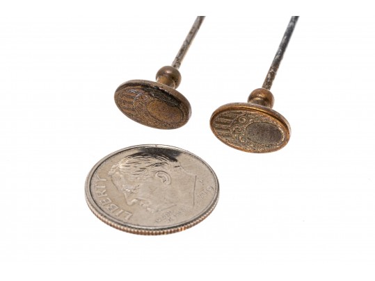 Collection Of Unique And Various Hat Pins, Sterling And 10K