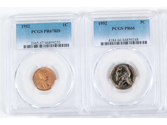 1952 PCGS Graded Proof Set