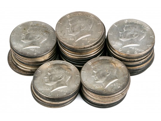 {44} 40% Kennedy Half Dollars
