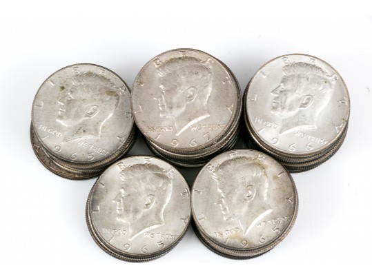 {44} 40% Kennedy Half Dollars