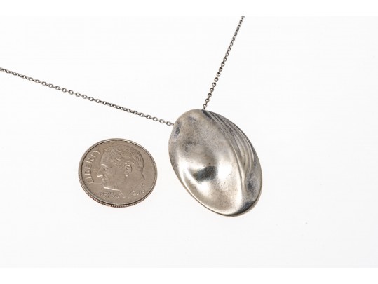 Tiffany & Co. Sterling Silver Elsa Peretti Zodiac Pendant And Chain