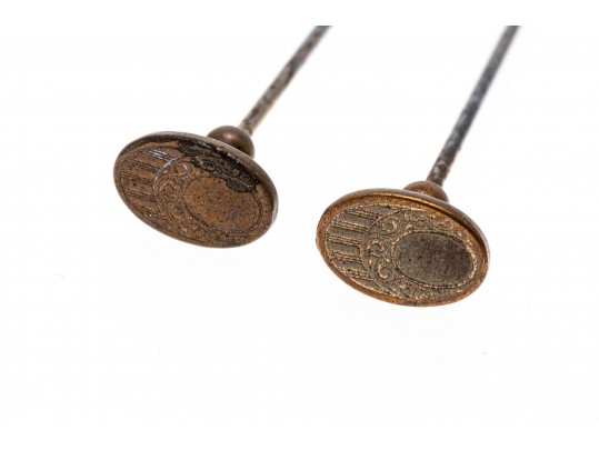 Collection Of Unique And Various Hat Pins, Sterling And 10K