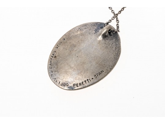 Tiffany & Co. Sterling Silver Elsa Peretti Zodiac Pendant And Chain