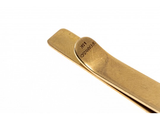 14K Tiffany & Co. Tie Clip