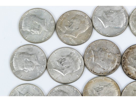 Seventeen Kennedy Half Dollars, Years 1968 & 1969