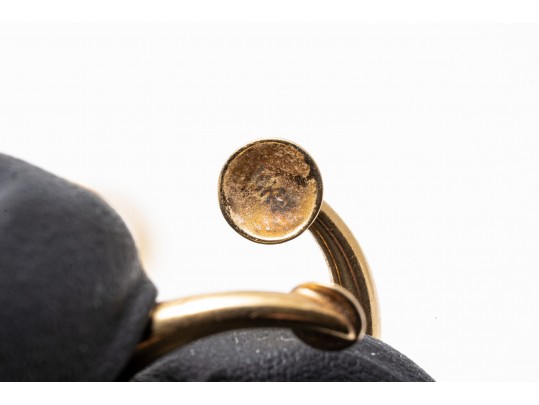 Elegant 14K Smapp Hoop Style Earrings