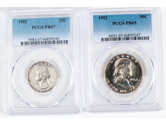 1952 PCGS Graded Proof Set
