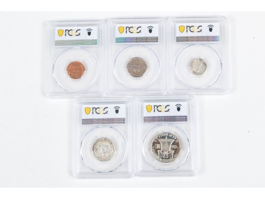 1950 PCGS Graded Proof Set