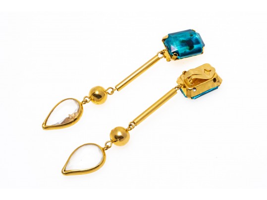 Bold Valentino 'Night' Drop Earrings