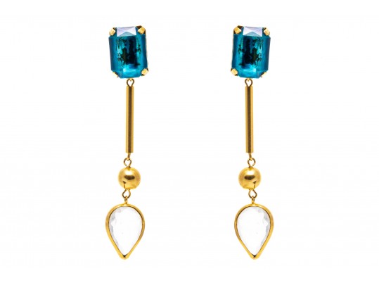 Bold Valentino 'Night' Drop Earrings