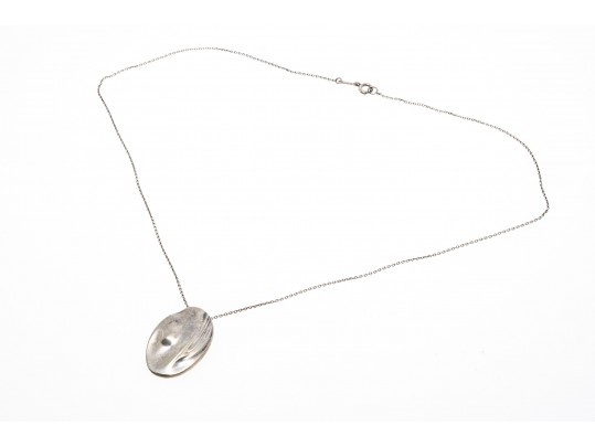 Tiffany & Co. Sterling Silver Elsa Peretti Zodiac Pendant And Chain