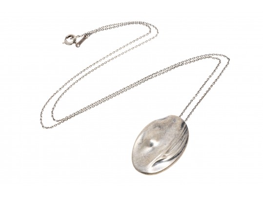 Tiffany & Co. Sterling Silver Elsa Peretti Zodiac Pendant And Chain