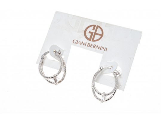 Lot Of Four Assorted Sterling Silver Earrings