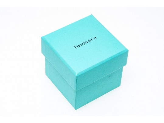 Tiffany & Co. Sterling Silver And 18kyg Open Heart Link Bracelet, With Outer Box