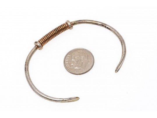 Lot Of Five Assorted Sterling Silver Bracelets, Southwestern Motifs