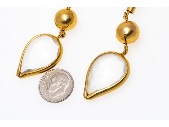 Bold Valentino 'Night' Drop Earrings