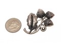 Lot Of Three Assorted Sterling Silver Figural Brooches