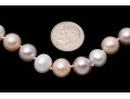 Complementary Cultured Freshwater Pearl Necklace, Bracelet And Earrings Suite