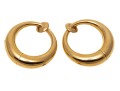 Elegant 14K Smapp Hoop Style Earrings
