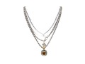 David Yurman Striking Sterling And 14k Citrine Pendant, On A Sterling 32
