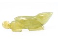 Green Nephrite Jade Carved Figurine