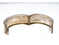 Antique Sterling English Wide Bangle Bracelet