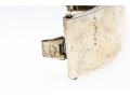 Antique Sterling English Wide Bangle Bracelet