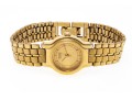 Seiko Ladies Gold Tone Quartz Watch, Champagne Dial, Gold Tone Link Bracelet