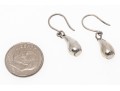 Tiffany & Co. Contemporary Sterling Silver Elsa Peretti Teardrop Motif Earrings