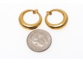 Elegant 14K Smapp Hoop Style Earrings