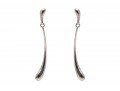 Tiffany & Co. Sterling Contemporary Elsa Peretti Elongated Teardrop Earrings