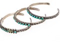 Lot Of Five Assorted Sterling Silver Bracelets, Southwestern Motifs