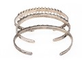 Lot Of Five Assorted Sterling Silver Bracelets, Southwestern Motifs