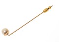 Classic 14K And Cultured Freshwater Pearl Stick Pin