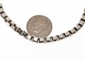 Tiffany And Co. Sterling Silver Handsome Box Link Style Bracelet