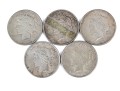 Five Liberty Peace Dollars, Years 1922-1923