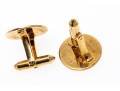 Lot Of Two Lever Style Back Cufflinks And One Tie Bar; 10k And 14k