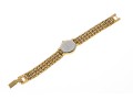 Seiko Ladies Gold Tone Quartz Watch, Champagne Dial, Gold Tone Link Bracelet