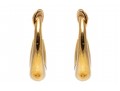 Elegant 14K Smapp Hoop Style Earrings