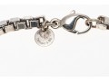 Tiffany And Co. Sterling Silver Contemporary Box Link Style Bracelet