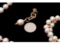 Complementary Cultured Freshwater Pearl Necklace, Bracelet And Earrings Suite