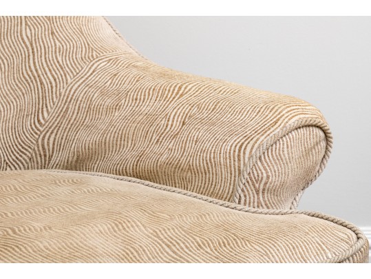 Tub Back Upholstered Club Chair