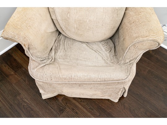 Tub Back Upholstered Club Chair